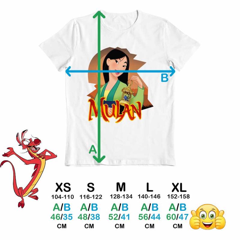 Fashion, accesorii si bijuterii - Copii - Imbracaminte copii - Tricouri copii - Tricou Copii Baieti Mulan Crikee, alb, marime L Copii - Infinity.ro