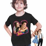 Fashion, accesorii si bijuterii - Copii - Imbracaminte copii - Tricouri copii - Tricou Copii Baieti Soy Luna Simon Love Valente, negru, marime XS Copii - Infinity.ro