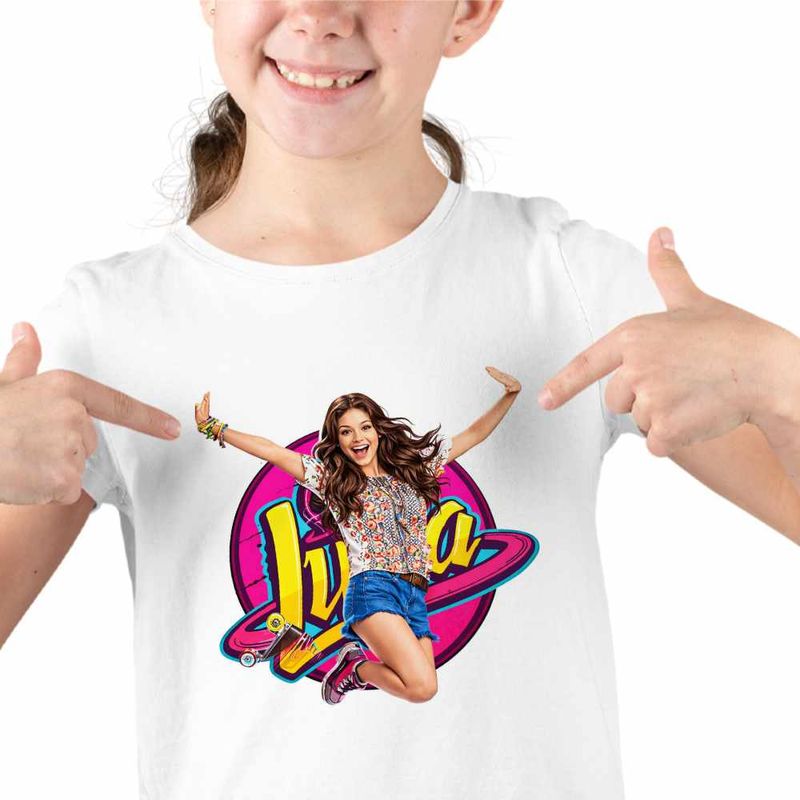 Fashion, accesorii si bijuterii - Copii - Imbracaminte copii - Tricouri copii - Tricou Copii Fete Soy Luna Valente, alb, marime XS Copii - Infinity.ro