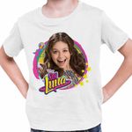 Fashion, accesorii si bijuterii - Copii - Imbracaminte copii - Tricouri copii - Tricou Copii Baieti Soy Luna Karol Sevilla, alb, marime L Copii - Infinity.ro