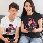 Fashion, accesorii si bijuterii - Copii - Imbracaminte copii - Tricouri copii - Tricou Copii Baieti Soy Luna Nicolas Navarro, negru, marime M Copii - Infinity.ro