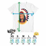 Fashion, accesorii si bijuterii - Copii - Imbracaminte copii - Tricouri copii - Tricou Copii Fete Native American Chief Pene, alb, marime XS Copii - Infinity.ro