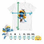 Fashion, accesorii si bijuterii - Barbati - Imbracaminte - Tricouri si bluze barbati - Tricou Barbati Strumfii Strumfita Zana Elf, alb, marime 2XL - Infinity.ro