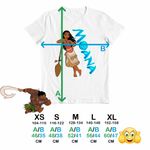 Fashion, accesorii si bijuterii - Copii - Imbracaminte copii - Tricouri copii - Tricou Copii Baieti Vaiana Moana Hawaii, alb, marime S Copii - Infinity.ro
