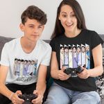 Fashion, accesorii si bijuterii - Copii - Imbracaminte copii - Tricouri copii - Tricou Copii Got7 Kpop Jin-young baieti, negru, marime L Copii - Infinity.ro
