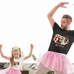 Fashion, accesorii si bijuterii - Copii - Imbracaminte copii - Tricouri copii - Tricou Copii Twice Jihyo Kpop Merch fete, negru, marime M Copii - Infinity.ro
