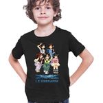 Fashion, accesorii si bijuterii - Copii - Imbracaminte copii - Tricouri copii - Tricou Copii Le Sserafim Kpop Serafim Merch baieti, negru, marime XL Copii - Infinity.ro