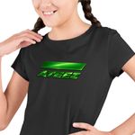 Fashion, accesorii si bijuterii - Copii - Imbracaminte copii - Tricouri copii - Tricou Copii Ateez Merch Kpop fete, negru, marime XS Copii - Infinity.ro