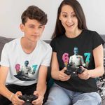 Fashion, accesorii si bijuterii - Copii - Imbracaminte copii - Tricouri copii - Tricou Copii Baieti Thrawn Six Seven Sase Sapte Star Wars Destroyer, negru, marime XS Copii - Infinity.ro