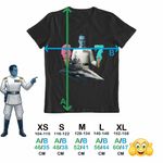Fashion, accesorii si bijuterii - Copii - Imbracaminte copii - Tricouri copii - Tricou Copii Baieti Thrawn Six Seven Sase Sapte Star Wars Destroyer, negru, marime XS Copii - Infinity.ro