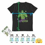 Fashion, accesorii si bijuterii - Copii - Imbracaminte copii - Tricouri copii - Tricou Copii Baieti Six Seven Hulk 67 Marvel Superhero CoolTrend, negru, marime L Copii - Infinity.ro