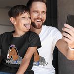 Fashion, accesorii si bijuterii - Copii - Imbracaminte copii - Tricouri copii - Tricou Copii Baieti BoJack Horseman Mazel Tov CoolTrend, alb, marime S Copii - Infinity.ro