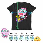 Fashion, accesorii si bijuterii - Copii - Imbracaminte copii - Tricouri copii - Tricou Copii Fete Tim Rex Tia Spatiu Dinozauri Exploratori, negru, marime S Copii - Infinity.ro