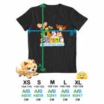 Fashion, accesorii si bijuterii - Copii - Imbracaminte copii - Tricouri copii - Tricou Copii Fete Adopt Me Legendary Dragons Roblox, negru, marime L Copii - Infinity.ro