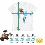 Fashion, accesorii si bijuterii - Copii - Imbracaminte copii - Tricouri copii - Tricou Copii Fete Wall-E Robot Eve Unicorn Curcubeu Viitor CoolTrend, alb, marime L Copii - Infinity.ro