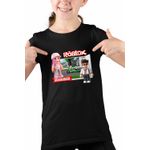Fashion, accesorii si bijuterii - Copii - Imbracaminte copii - Tricouri copii - Tricou Copii Fete Brookhaven Roblox Game, negru, marime L Copii - Infinity.ro