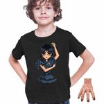 Fashion, accesorii si bijuterii - Copii - Imbracaminte copii - Tricouri copii - Tricou Copii Baieti Familia Addams Wednesday Dans Horror Halloween Arte Scoala CoolTrend, negru, marime XS Copii - Infinity.ro