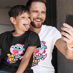 Fashion, accesorii si bijuterii - Copii - Imbracaminte copii - Tricouri copii - Tricou Copii Baieti Tim Rex Tia Spatiu Dinozauri Exploratori, alb, marime M Copii - Infinity.ro