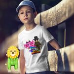 Fashion, accesorii si bijuterii - Copii - Imbracaminte copii - Tricouri copii - Tricou Copii Baieti Steal a Brainrot Matteo Roblox Meme, alb, marime M Copii - Infinity.ro