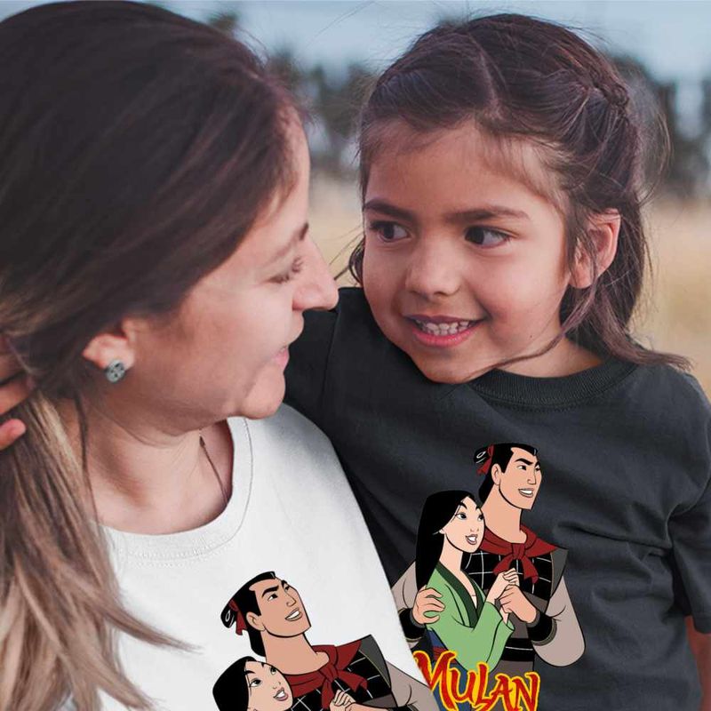 Fashion, accesorii si bijuterii - Copii - Imbracaminte copii - Tricouri copii - Tricou Copii Fete Mulan Shang, alb, marime XS Copii - Infinity.ro