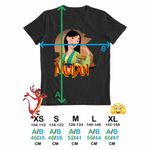 Fashion, accesorii si bijuterii - Copii - Imbracaminte copii - Tricouri copii - Tricou Copii Fete Mulan Crikee, negru, marime M Copii - Infinity.ro