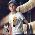 Fashion, accesorii si bijuterii - Copii - Imbracaminte copii - Tricouri copii - Tricou Copii Baieti Pocahontas Love Dragobete, alb, marime L Copii - Infinity.ro