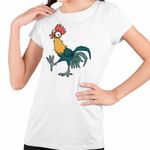 Fashion, accesorii si bijuterii - Copii - Imbracaminte copii - Tricouri copii - Tricou Copii Fete Heihei Moana Vaiana Cocos, alb, marime L Copii - Infinity.ro