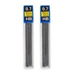 Carti si Birotica - Birotica - Instrumente de scris - Accesorii instrumente de scris - Set Mine pentru Creion Mecanic 0.7mm, 24 buc, HB, Negru - Infinity.ro