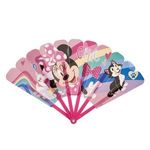 Carti si Birotica - Birotica - Articole ambalare - Evantai pliabil pentru copii, roz, cu model Minnie Mouse, 24 cm - Infinity.ro