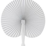 Casa si Gradina - Decoratiuni - Decoratiuni petrecere - Masti si costume carnaval - Evantai Manual Albe: Design Minimalist pentru Evenimente - Infinity.ro