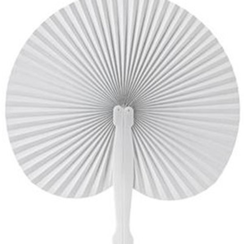 Casa si Gradina - Decoratiuni - Decoratiuni petrecere - Masti si costume carnaval - Evantai Manual Albe: Design Minimalist pentru Evenimente - Infinity.ro