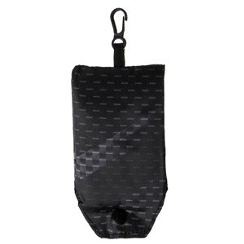 Carti si Birotica - Birotica - Articole ambalare - Sacosa reutilizabila pliabila, neagra cu gri, cu husa, 37x37 cm - Infinity.ro