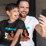 Fashion, accesorii si bijuterii - Copii - Imbracaminte copii - Tricouri copii - Tricou Copii Baieti Moana Pua Simea Vaiana, alb, marime XL Copii - Infinity.ro