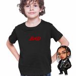 Fashion, accesorii si bijuterii - Copii - Imbracaminte copii - Tricouri copii - Tricou Copii Baieti Ski Mask Bad Rapper, negru, marime XS Copii - Infinity.ro