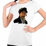 Fashion, accesorii si bijuterii - Copii - Imbracaminte copii - Tricouri copii - Tricou Copii Fete Ski Mask Slump God Rap Vibe, alb, marime XS Copii - Infinity.ro