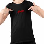 Fashion, accesorii si bijuterii - Copii - Imbracaminte copii - Tricouri copii - Tricou Copii Fete Ski Mask Bad Rapper, negru, marime XS Copii - Infinity.ro