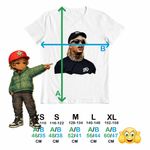 Fashion, accesorii si bijuterii - Copii - Imbracaminte copii - Tricouri copii - Tricou Copii Baieti Ski Mask Step Back Rapper, alb, marime XL Copii - Infinity.ro