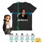 Fashion, accesorii si bijuterii - Copii - Imbracaminte copii - Tricouri copii - Tricou Copii Baieti Nemzzz Rap Hip Hop, negru, marime L Copii - Infinity.ro