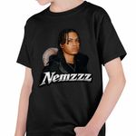 Fashion, accesorii si bijuterii - Copii - Imbracaminte copii - Tricouri copii - Tricou Copii Baieti Nemzzz Rap Hip Hop, negru, marime L Copii - Infinity.ro
