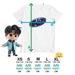 Fashion, accesorii si bijuterii - Copii - Imbracaminte copii - Tricouri copii - Tricou Copii NewJeans Hyein Danielle Kpop Merch fete, alb, marime S Copii - Infinity.ro
