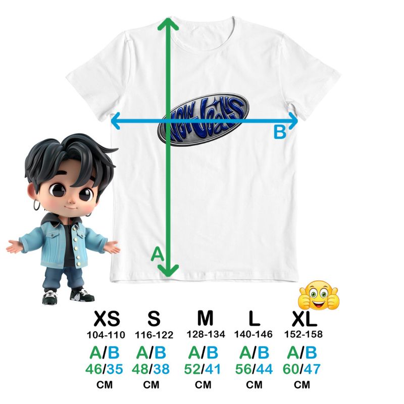 Fashion, accesorii si bijuterii - Copii - Imbracaminte copii - Tricouri copii - Tricou Copii NewJeans Hyein Danielle Kpop Merch fete, alb, marime S Copii - Infinity.ro
