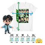 Fashion, accesorii si bijuterii - Copii - Imbracaminte copii - Tricouri copii - Tricou Copii Ateez Song Min-gi Kpop Merch baieti, alb, marime L Copii - Infinity.ro
