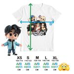 Fashion, accesorii si bijuterii - Copii - Imbracaminte copii - Tricouri copii - Tricou Copii I-dle Kpop Cartoon Idle Merch baieti, alb, marime M Copii - Infinity.ro