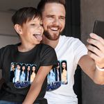 Fashion, accesorii si bijuterii - Copii - Imbracaminte copii - Tricouri copii - Tricou Copii NewJeans Kpop Merch baieti, alb, marime M Copii - Infinity.ro