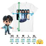 Fashion, accesorii si bijuterii - Copii - Imbracaminte copii - Tricouri copii - Tricou Copii NewJeans Kpop Merch baieti, alb, marime M Copii - Infinity.ro
