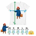 Fashion, accesorii si bijuterii - Copii - Imbracaminte copii - Tricouri copii - Tricou Copii Baieti Paddington Valiza Urs, alb, marime S Copii - Infinity.ro