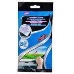 Auto si Moto - Intretinere auto - Produse curatare auto - Servetele umede pentru curatarea geamurilor auto, 20 buc, 15x20 cm - Infinity.ro