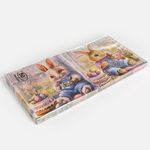 Market - Curatenie si intretinere casa - Produse bucatarie - Prosoape de hartie si servetele - Servetele de masa cu model de Paste, 50 buc, 33x33cm, 2 straturi - Infinity.ro