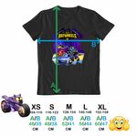 Fashion, accesorii si bijuterii - Copii - Imbracaminte copii - Tricouri copii - Tricou Copii Fete Batwheels Dream Team Batroti Batman Robin, negru, marime XS Copii - Infinity.ro