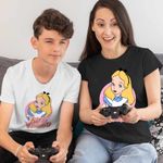 Fashion, accesorii si bijuterii - Copii - Imbracaminte copii - Tricouri copii - Tricou Copii Baieti Alice Tara Minunilor , negru, marime L Copii - Infinity.ro